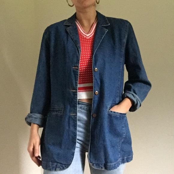 Tailored Vintage Jean Jacket - Picture 4 of 5